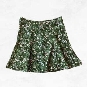 Reformation Flounce Skirt in Autumnial